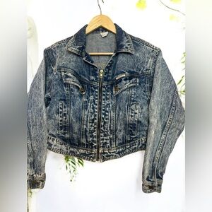 VintageTraffic Acid Wash women’s Denim Jacket